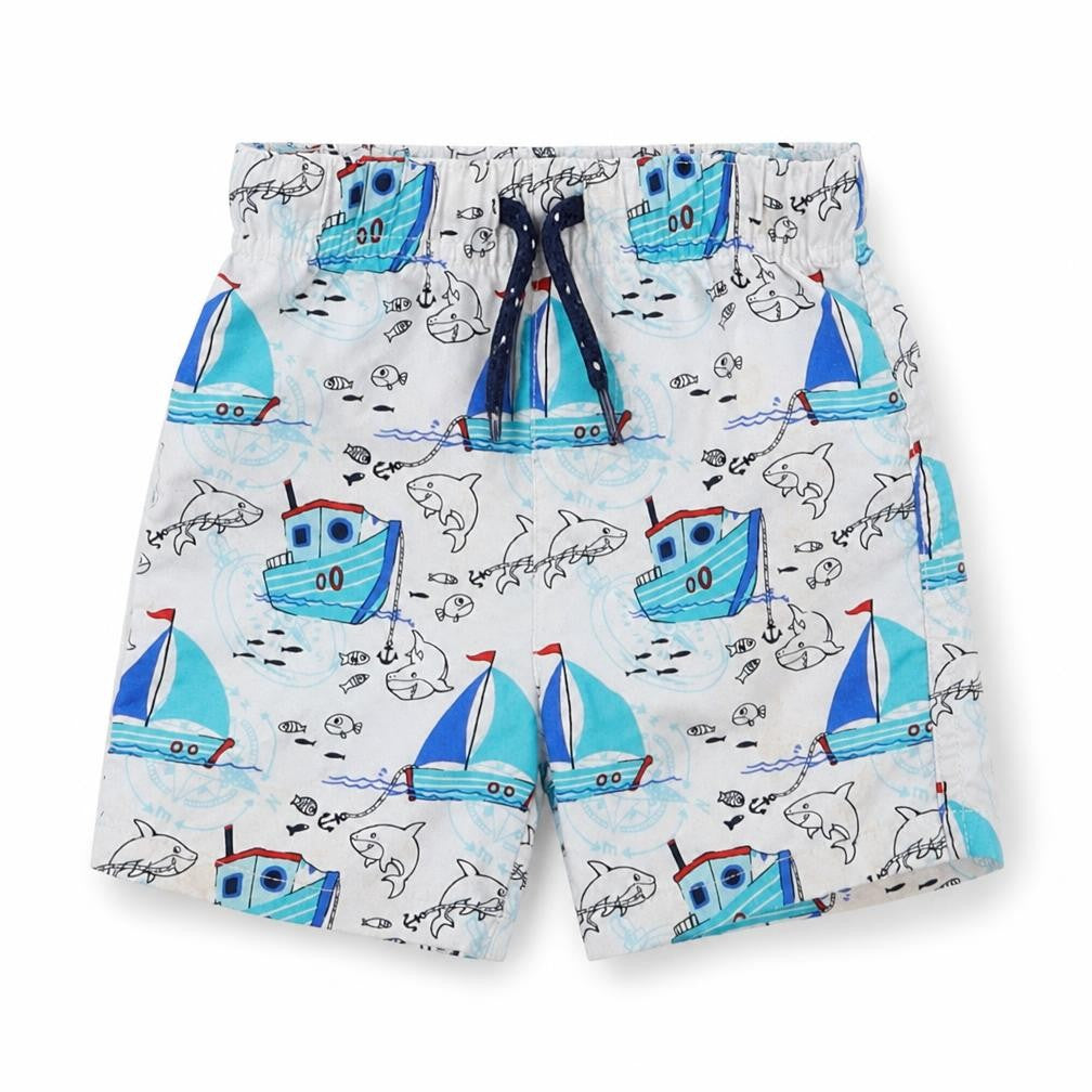 So Cute Baby White   Cropped Trousers Size 12-18 Months  - Shorts
