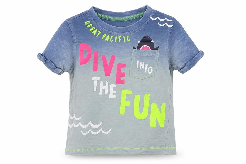 Front view of George Baby Multicoloured Basic T-Shirt, size 18-24, Months