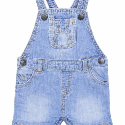 F&F Baby Blue   Dungaree One-Piece Size 3-6 Months