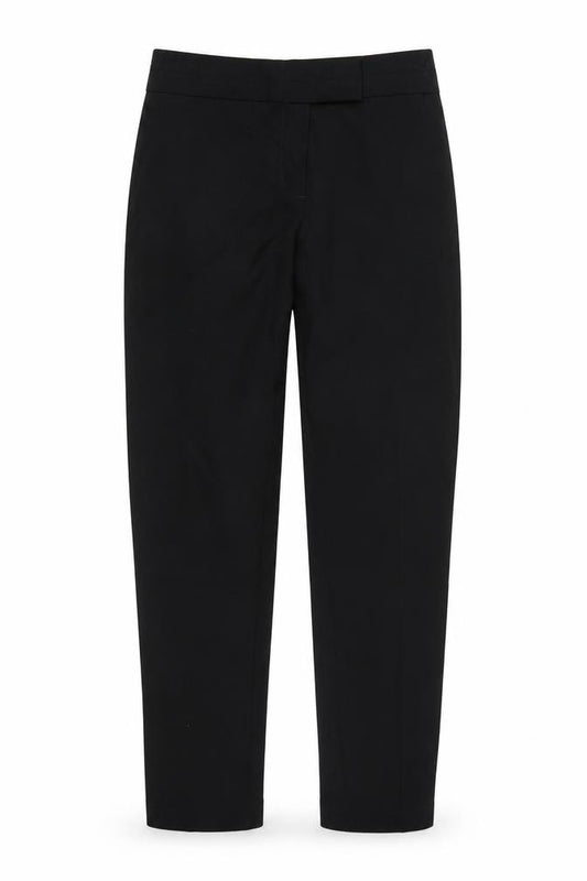 Front view of Avenue women’s black trousers, size UK 10, 27-inch leg