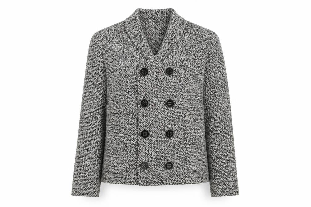 Front view of Silence + Noise women’s grey jacket, size S