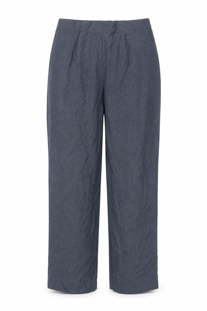 Bonmarché Womens Blue   Trousers  Size 14 L27 in