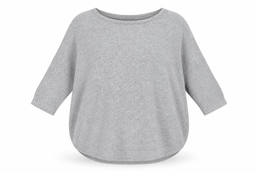 Front view of Primark women’s grey jumper, size XL