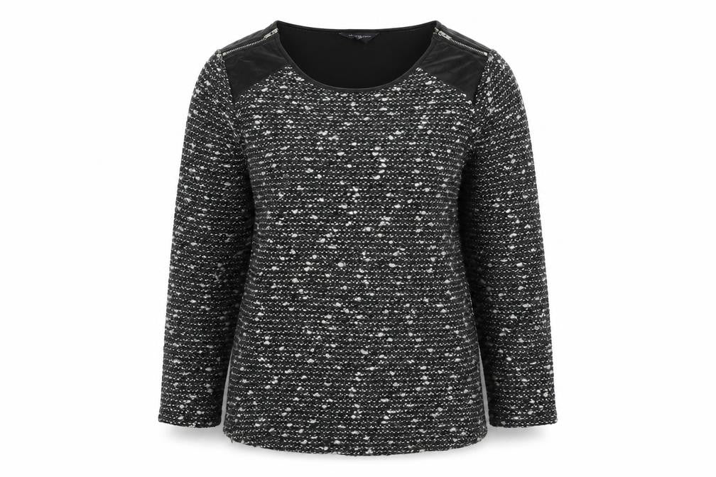 Marks and Spencer Womens Black   Pullover Jumper Size 12