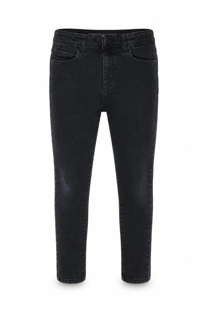 Front view of Primark girls’ black skinny jeans, size 9, years