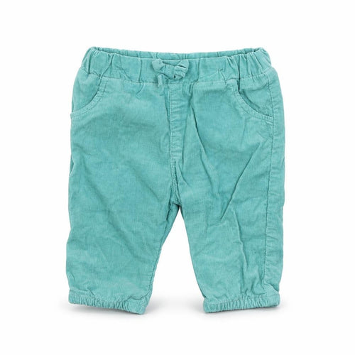 Marks and Spencer Girls Blue   Cropped Trousers Size 0-3 Months