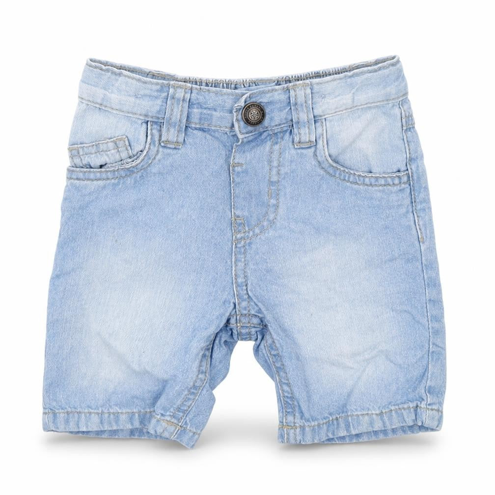 Little Rebel Baby Blue   Cropped Jeans Size 12-18 Months