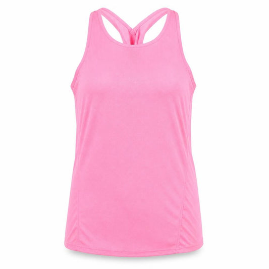 Front view of Primark women’s pink camisole tank, size UK 8
