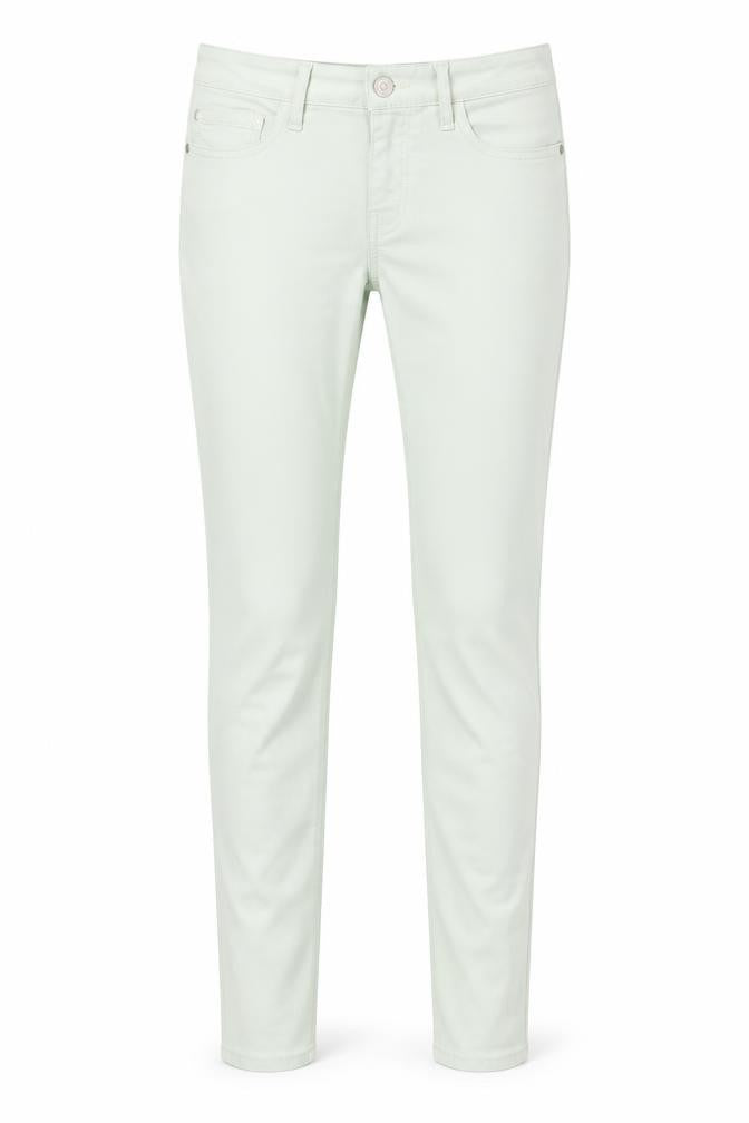 Mango Womens Green  Denim Skinny Jeans Size 6 L28 in
