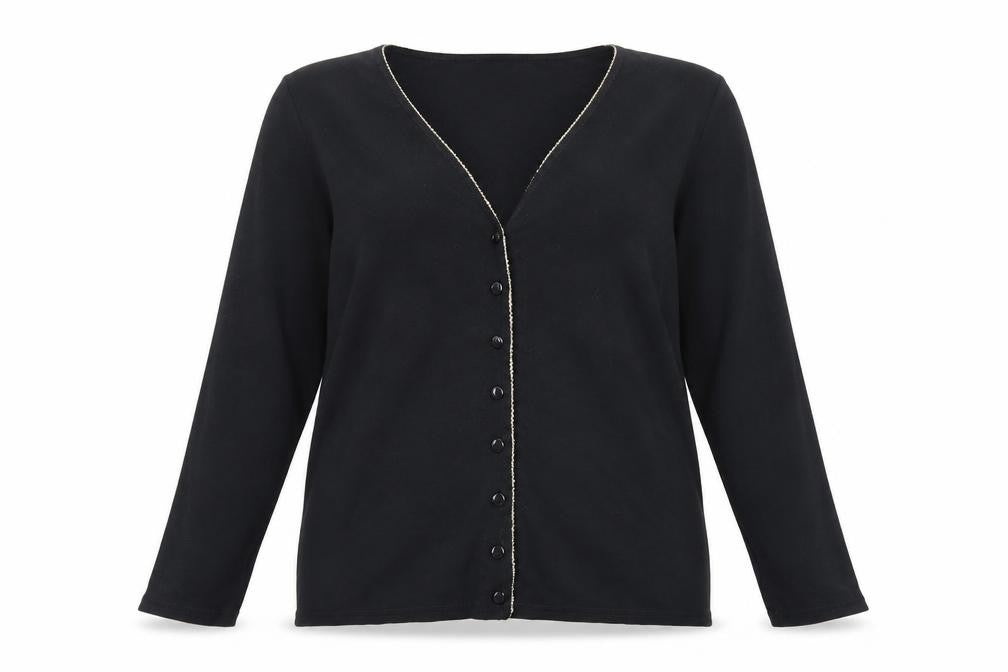 Bonmarché Womens Black   Cardigan Jumper Size M