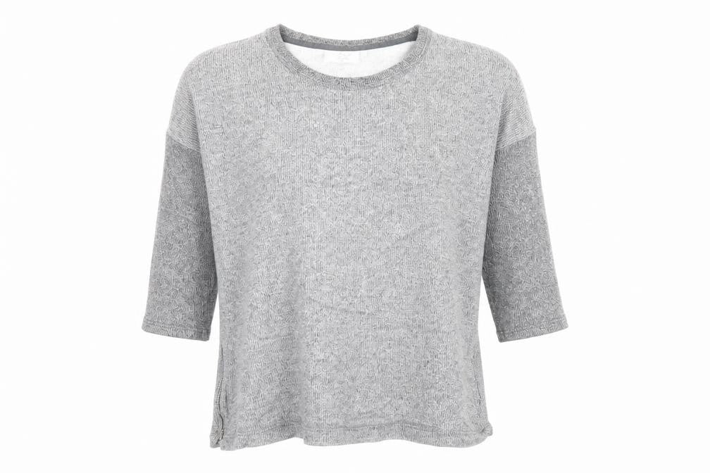 Front view of Next women’s grey jumper, size UK 16