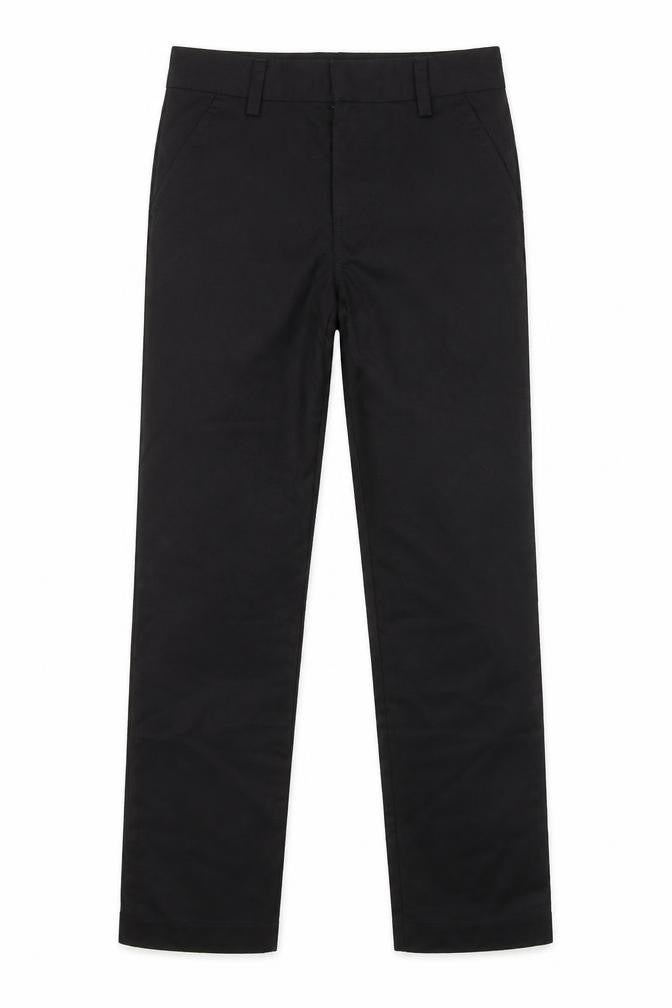 Front view of Next boys’ black dress pants trousers, size 11, years