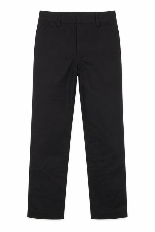 Front view of Next boys’ black dress pants trousers, size 11, years