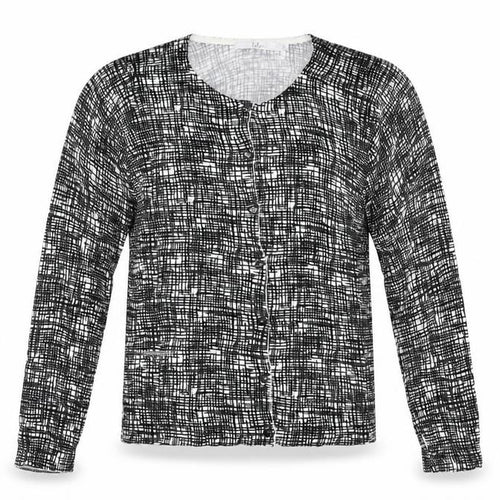 Isle Womens Black  Knit Cardigan Jumper Size S