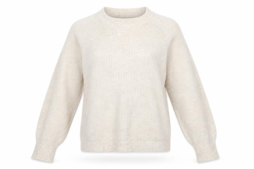 Front view of Primark women’s beige jumper, size M