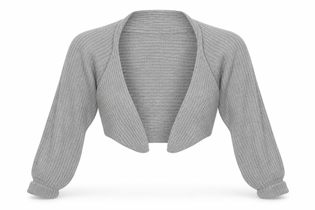 I SAW IT FIRST Womens Grey   Shrug Jumper Size S