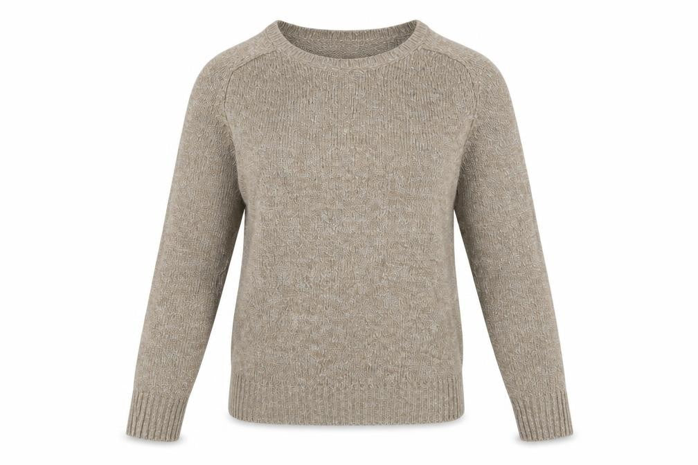 Front view of H&M women’s gold jumper, size S