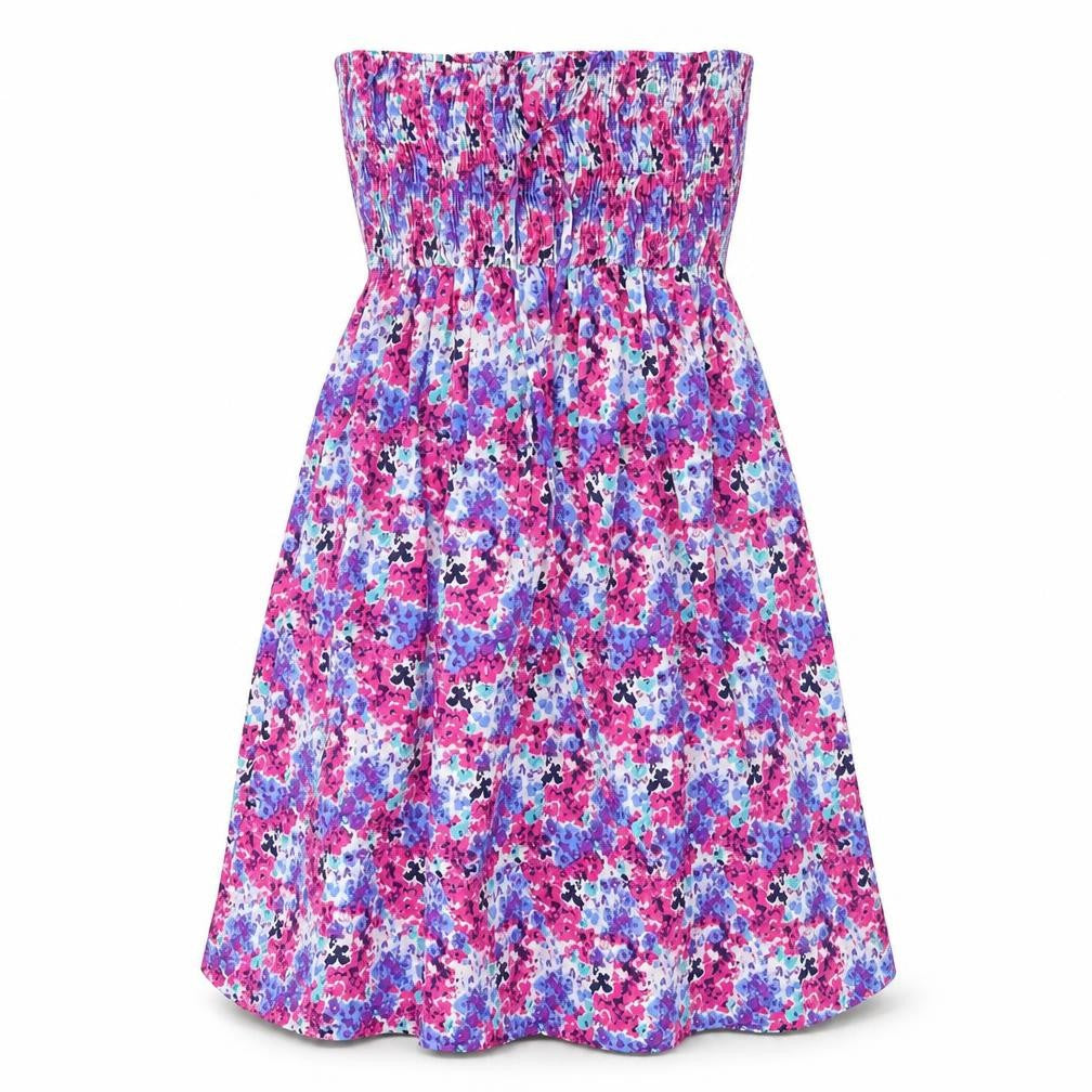 Jean Club Womens Multicoloured Floral  A-Line  Size 6