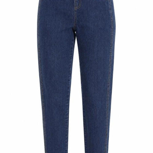 Denim Co. Womens Blue   Straight Jeans Size 8 L36 in