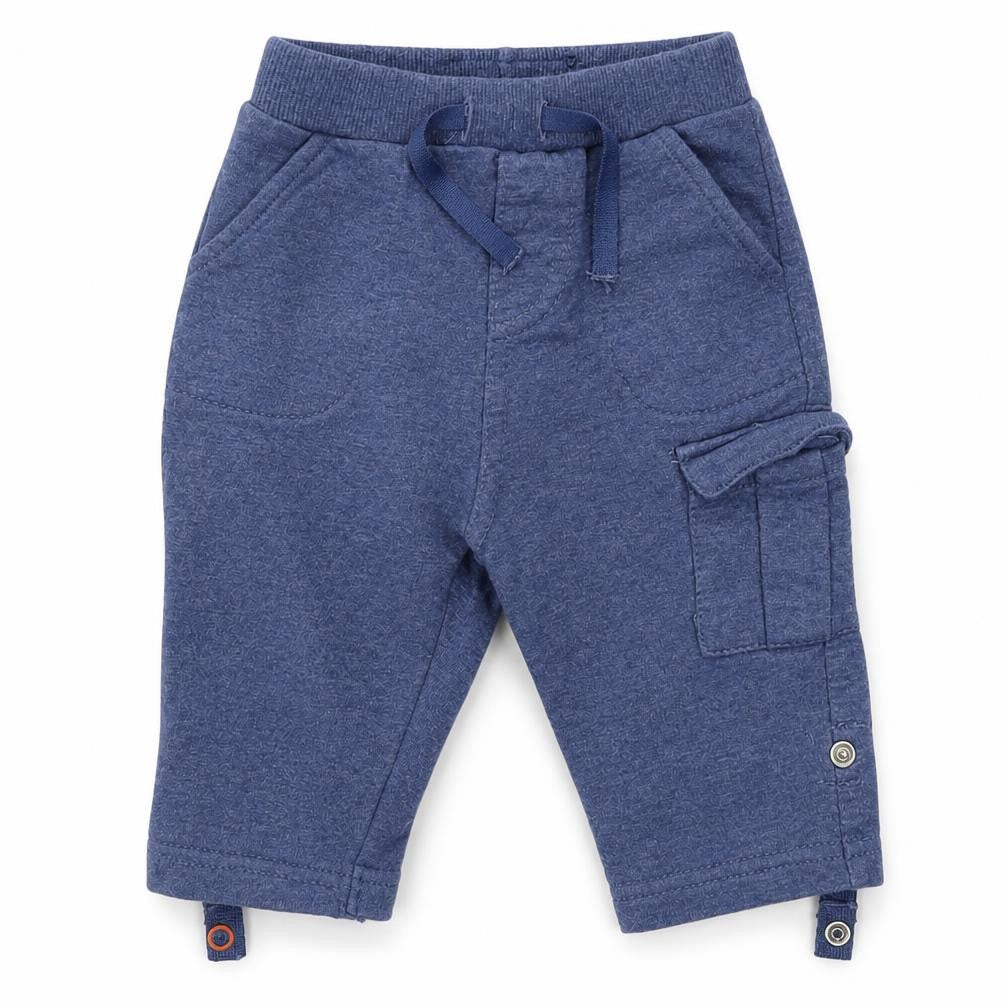 Debenhams Baby Blue   Cargo Trousers Size 3-6 Months