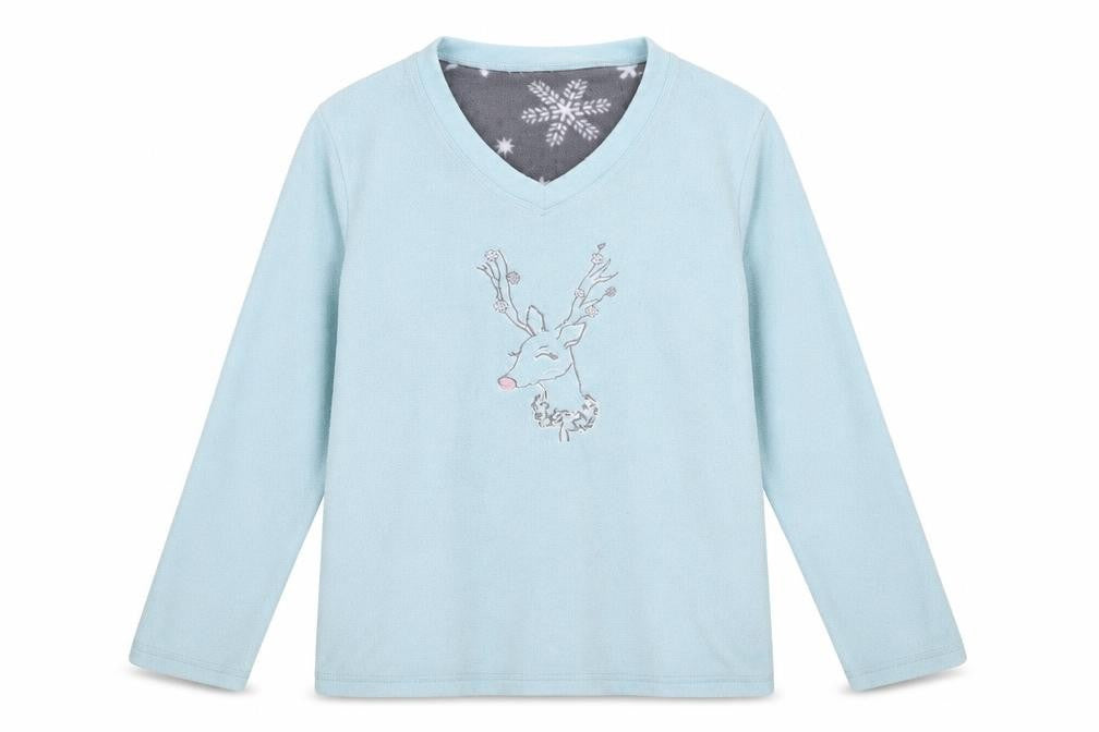 Front view of Primark women’s blue jumper, size M
