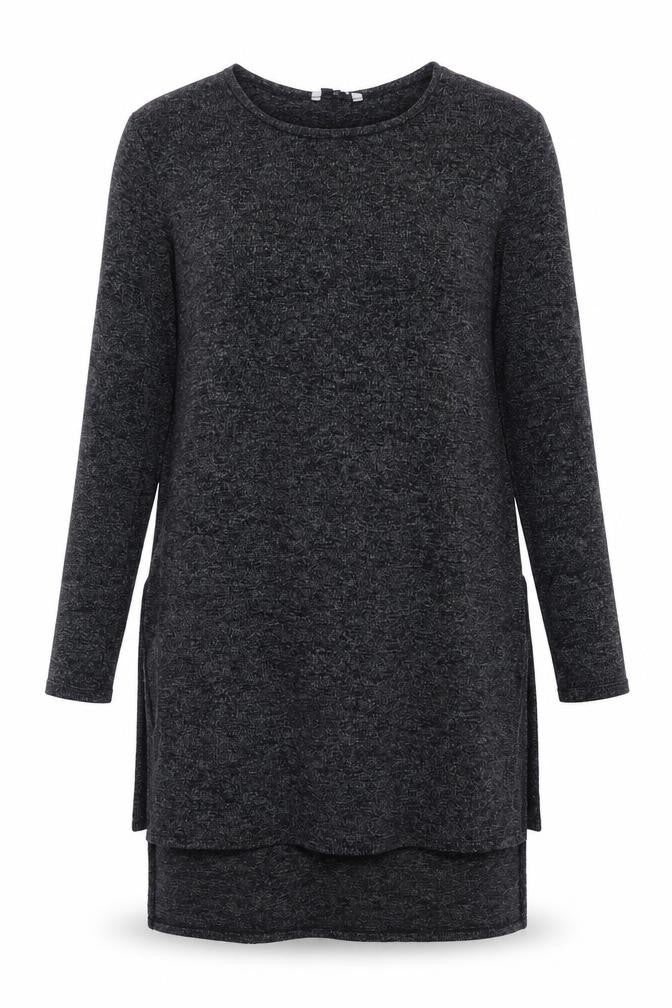 Front view of Tu women’s grey a-line, size UK 10
