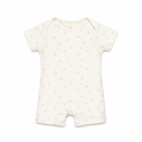 Marks and Spencer  Ivory Polka Dot  Romper One-Piece Size 0-3 Months