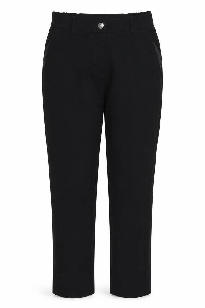 ANNA ROSE Womens Black   Trousers  Size 12 L25 in