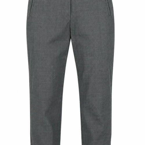 M&S Collection Mens Grey Plaid  Trousers  Size 16 L28 in