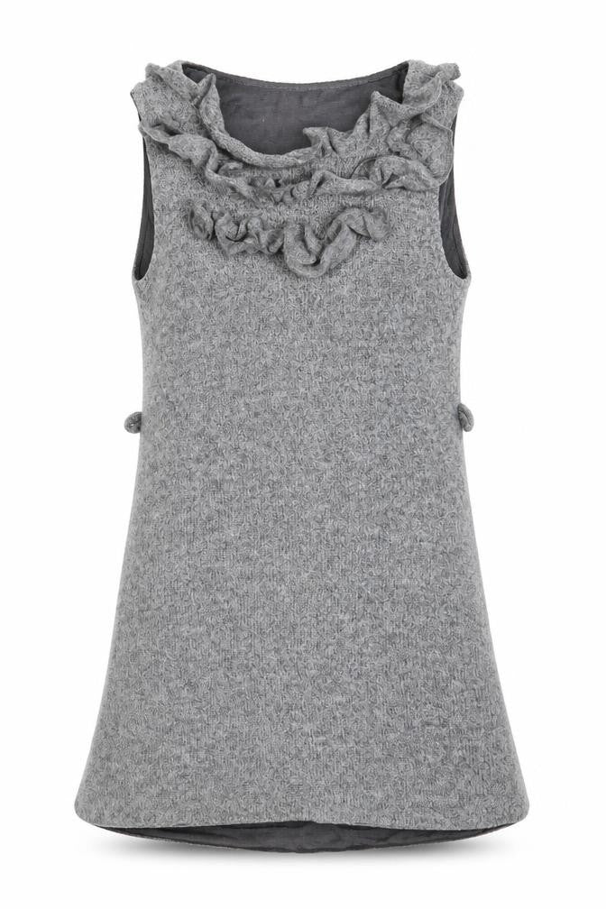 Front view of WalG women’s grey jumper, size S