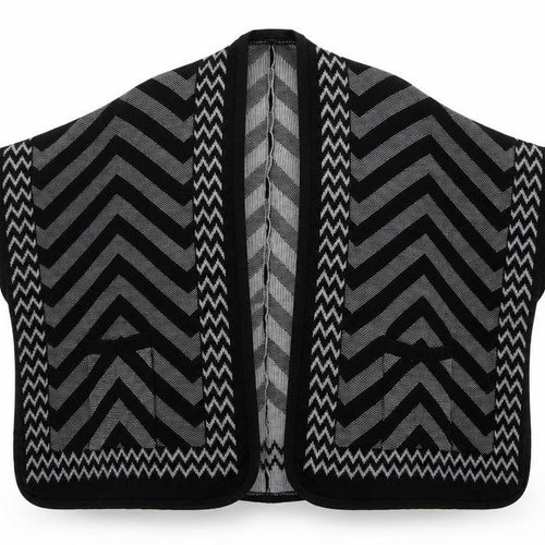 New Look Womens Multicoloured Geometric  Cardigan Jumper Size S
