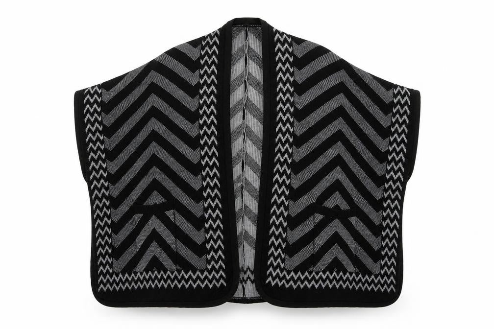 New Look Womens Multicoloured Geometric  Cardigan Jumper Size S