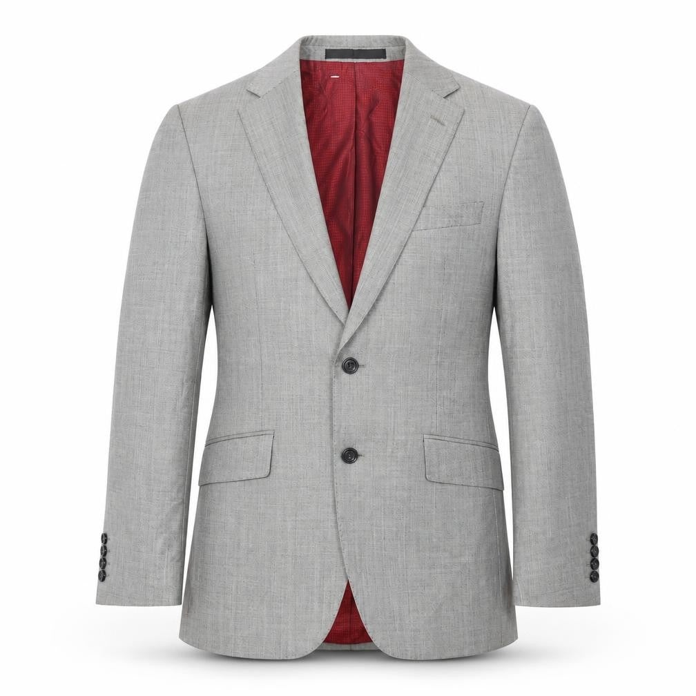 Front view of Marks & Spencer men’s grey jacket blazer, size 38