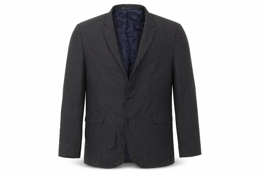 Front view of Next men’s grey jacket blazer, size 46