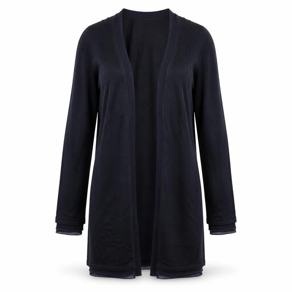 Per Una Womens Blue  Knit Cardigan Jumper Size 12