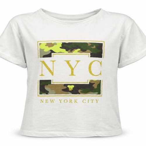 F&F Girls White   Basic T-Shirt Size 9-10 Years