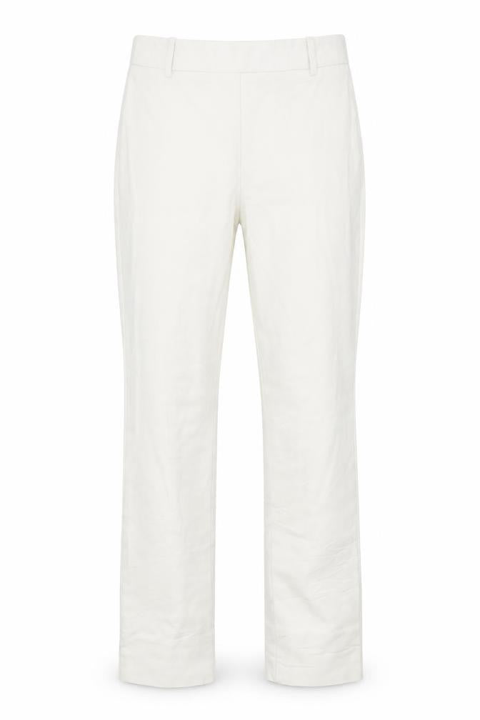 Mango Womens White   Trousers  Size 34 L26 in
