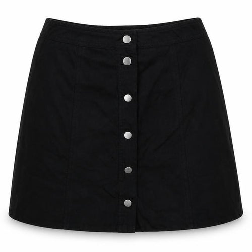 H&M Womens Black   A-Line Skirt Size 38