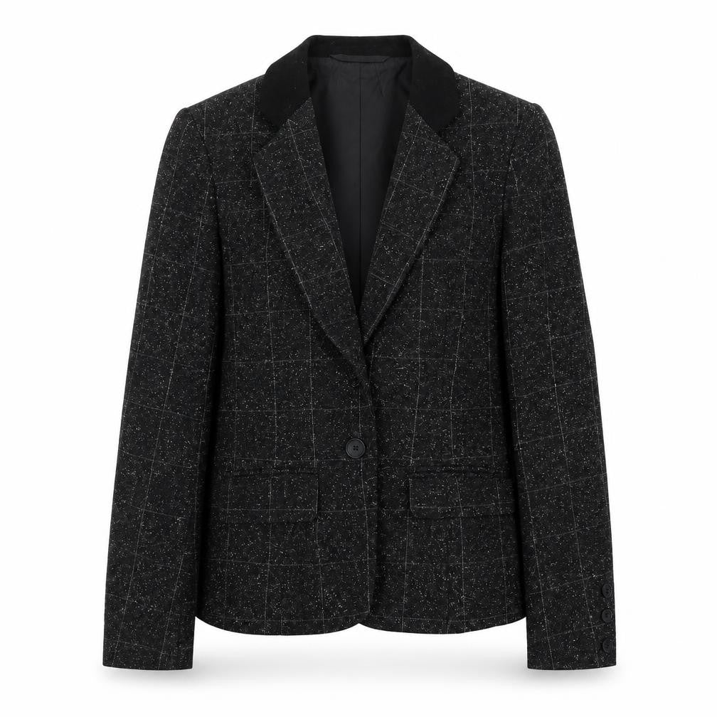 Front view of Great Plains women’s black jacket, size XS