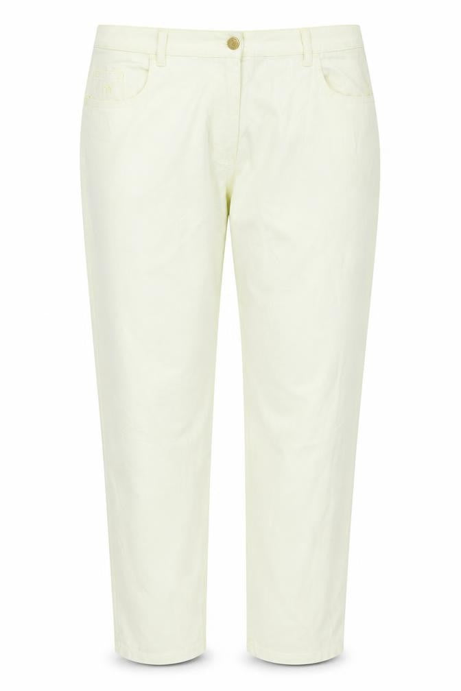 Mammut Womens Yellow   Straight Jeans Size 44 L31 in