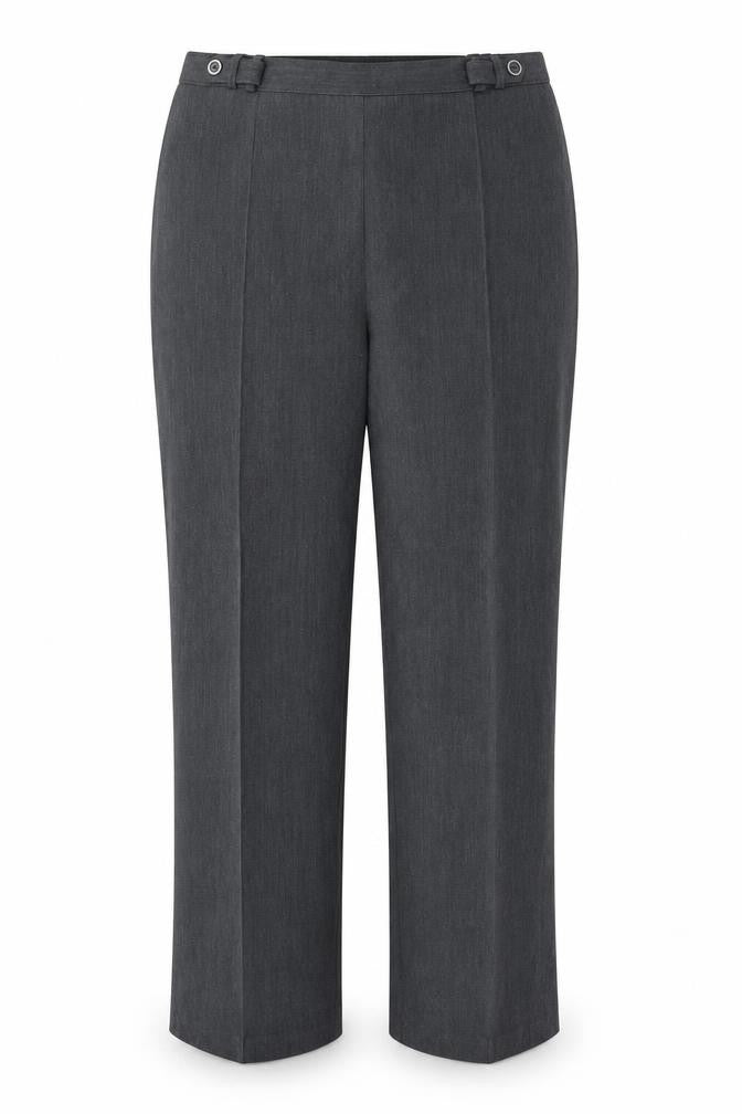 BM Womens Grey   Trousers  Size 14 L27 in