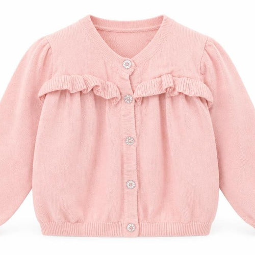 Primark Girls Pink   Cardigan Jumper Size 6-9 Months