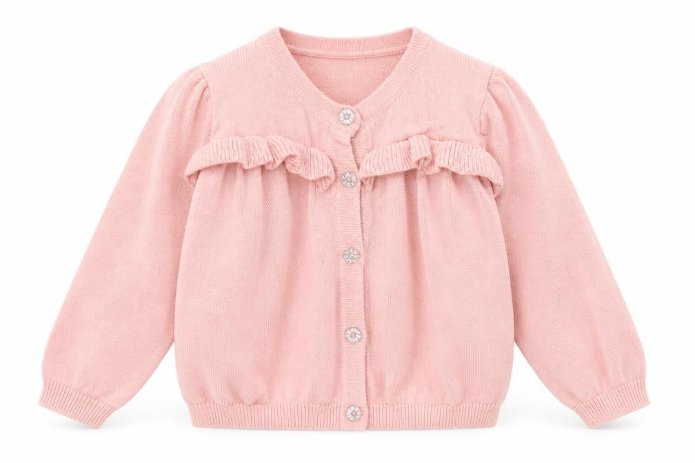 Primark Girls Pink   Cardigan Jumper Size 6-9 Months