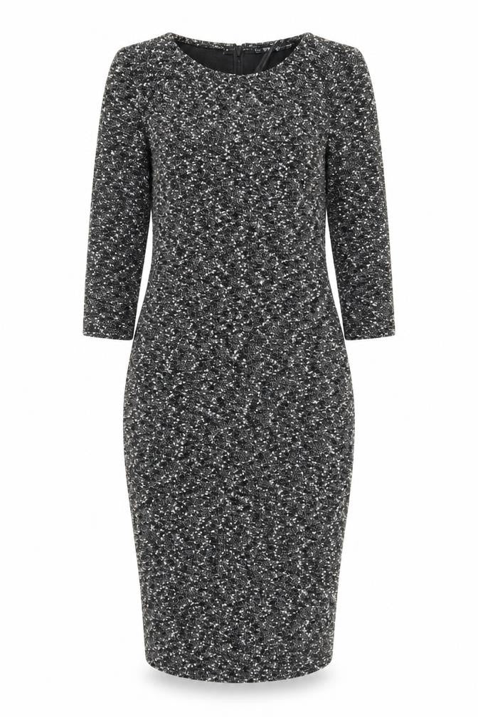 Front view of Primark women’s grey sheath, size UK 10