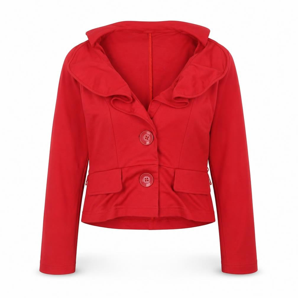 Hip Hop Womens Red   Cardigan Jumper Size 10  - Jacket