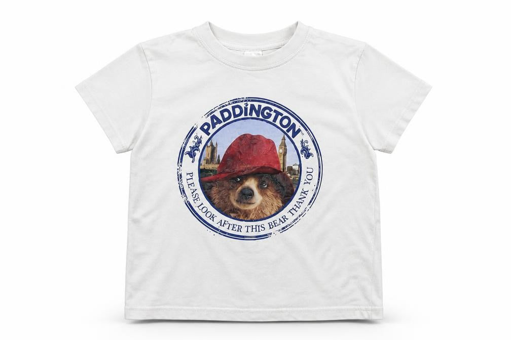Front view of Super Combed girls’ white basic t-shirt, size 8, years