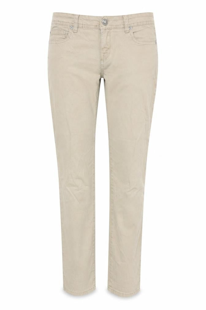 24/7 Womens Beige   Trousers  Size 12 L28 in