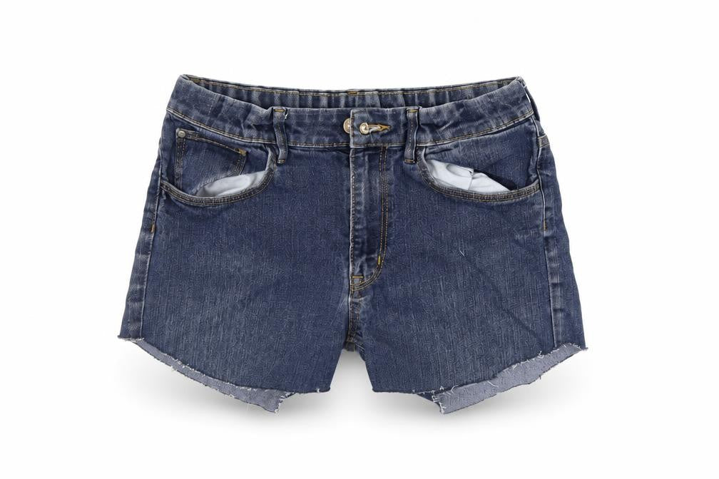 &DENIM Girls Blue   Chino Shorts Size 15 Years