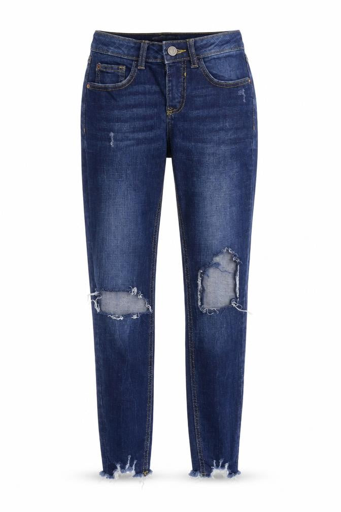 deniem & co Womens Blue   Straight Jeans Size 8 L27 in