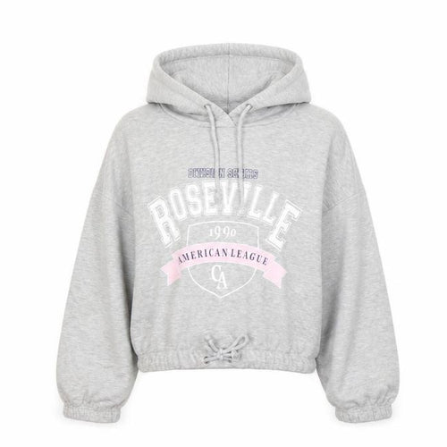 Primark Womens Grey   Pullover Hoodie Size 2XS